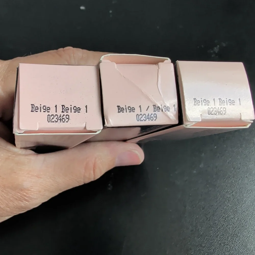 Lot of 3 Mary Kay Concealer Beige 1 Makeup 0.3 oz Each New in Box 023469